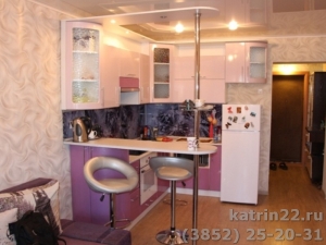 Кухня: ул. Малахова 177а (выполнено на заказ)