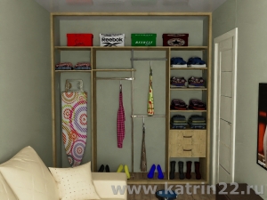 Встроенный шкаф-купе: ул. Юрина 230 (выполнено на заказ)